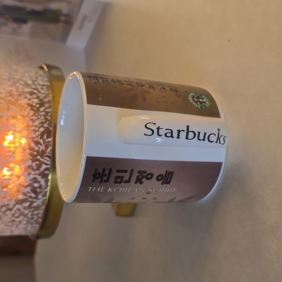 Rare,  Korean Script Starbucks Mug - Picture 2 of 7